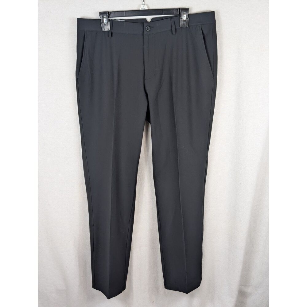 Dunning Golf Stretch Performance Player Fit Woven Pants Black Men's Size 35/30